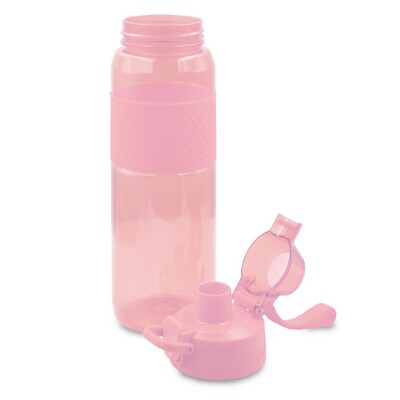 Butelka sportowa z Tritanu 850 ml Air Gifts | Flore z nadrukiem Twojego logo, materiał: plastik, pp, pc, tritan, kolor: różowy Butelka sportowa z Tritanu 850 ml Air Gifts | Flore z nadrukiem Twojego logo, materiał: plastik, pp, pc, tritan, kolor: różowy