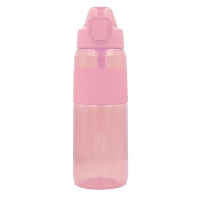 Butelka sportowa z Tritanu 850 ml Air Gifts | Flore z nadrukiem Twojego logo, materiał: plastik, pp, pc, tritan, kolor: różowy Butelka sportowa z Tritanu 850 ml Air Gifts | Flore z nadrukiem Twojego logo, materiał: plastik, pp, pc, tritan, kolor: różowy