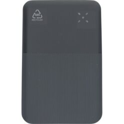 Power bank 10000 mAh z nadrukiem Twojego logo, materiał: pc, kolor: czarny