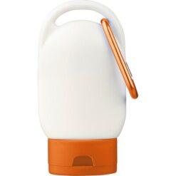 Balsam do opalania z nadrukiem Twojego logo, materiał: aluminium, pp, pe, kolor: pomarańczowy