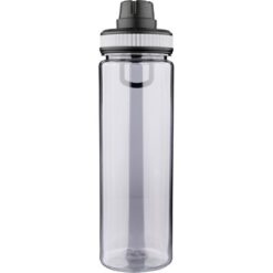 Butelka sportowa 750 ml z nadrukiem Twojego logo, materiał: pp, silikon, rpet, kolor: biały