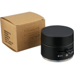 Stojak na telefon z nadrukiem Twojego logo, materiał: plastik, kolor: czarny