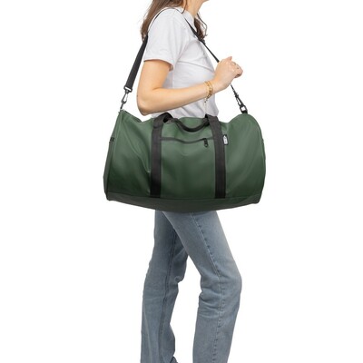 Torba sportowa, podróżna z nadrukiem Twojego logo, materiał: rpet, kolor: zielony Torba sportowa, podróżna z nadrukiem Twojego logo, materiał: rpet, kolor: zielony