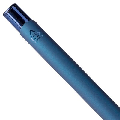 Długopis z nadrukiem Twojego logo, materiał: metal, plastik, aluminium, kolor: niebieski Długopis z nadrukiem Twojego logo, materiał: metal, plastik, aluminium, kolor: niebieski