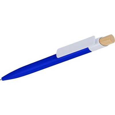 Długopis z nadrukiem Twojego logo, materiał: metal, plastik, bambus, kolor: granatowy Długopis z nadrukiem Twojego logo, materiał: metal, plastik, bambus, kolor: granatowy