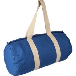 Torba podróżna z nadrukiem Twojego logo, materiał: bawełna, kolor: niebieski