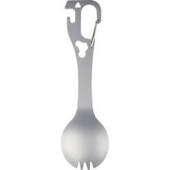 Narzędzie wielofunkcyjne z nadrukiem Twojego logo, materiał: stal nierdzewna, stal, kolor: srebrny