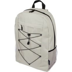 Plecak podróżny z nadrukiem Twojego logo, materiał: poliester, rpet, spandex, kolor: beżowy