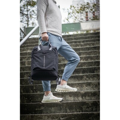 Torba podróżna BrandCharger Hauler z nadrukiem Twojego logo, materiał: nylon, kolor: czarny Torba podróżna BrandCharger Hauler z nadrukiem Twojego logo, materiał: nylon, kolor: czarny