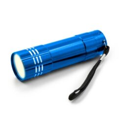 Latarka COB | Lule z nadrukiem Twojego logo, materiał: aluminium, kolor: niebieski