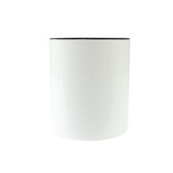 Kubek ceramiczny 350 ml | Nerita z nadrukiem Twojego logo, materiał: ceramika, kolor: czarny