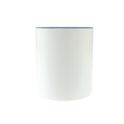 Kubek ceramiczny 350 ml | Nerita z nadrukiem Twojego logo, materiał: ceramika, kolor: niebieski