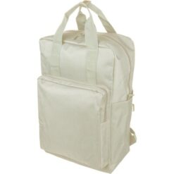 Plecak z nadrukiem Twojego logo, materiał: poliester, kolor: beżowy