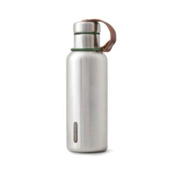 Butelka termiczna 500 ml Black+Blum z nadrukiem Twojego logo, materiał: stal nierdzewna, stal, kolor: olive green