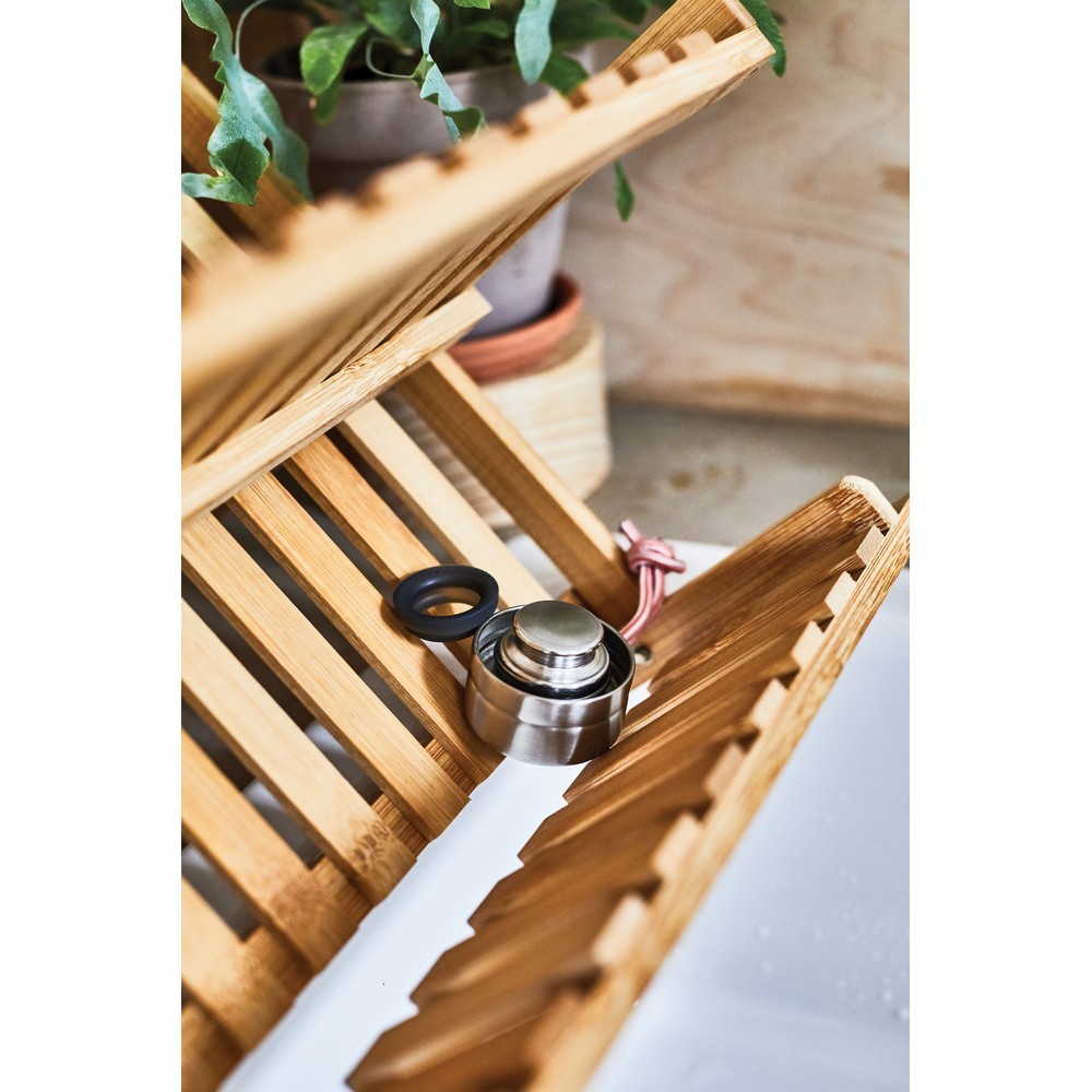 Butelka termiczna 850 ml Black+Blum Explorer z nadrukiem Twojego logo, materiał: nylon, stal nierdzewna, stal, kolor: olive green Butelka termiczna 850 ml Black+Blum Explorer z nadrukiem Twojego logo, materiał: nylon, stal nierdzewna, stal, kolor: olive green