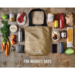 Torba termoizloacyjna Black+Blum z nadrukiem Twojego logo, materiał: rpet, kolor: clay