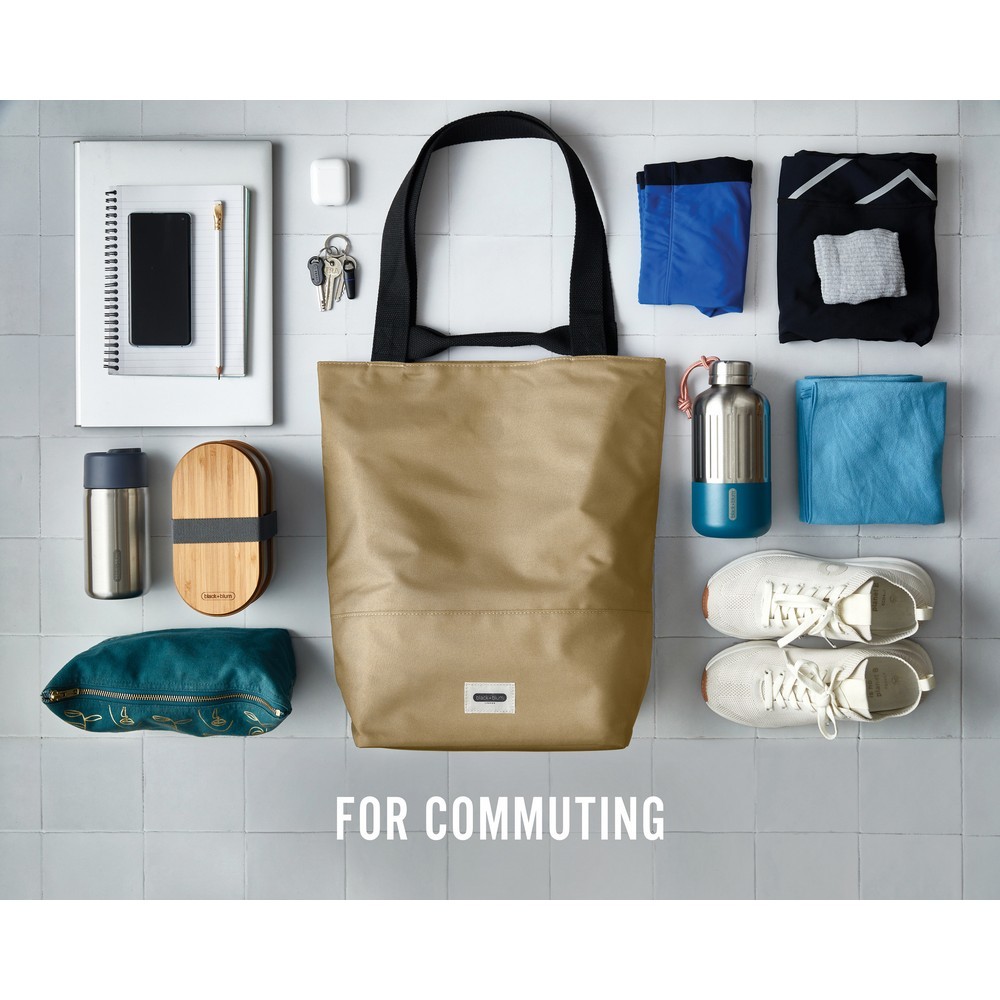 Torba termoizloacyjna Black+Blum z nadrukiem Twojego logo, materiał: rpet, kolor: clay Torba termoizloacyjna Black+Blum z nadrukiem Twojego logo, materiał: rpet, kolor: clay