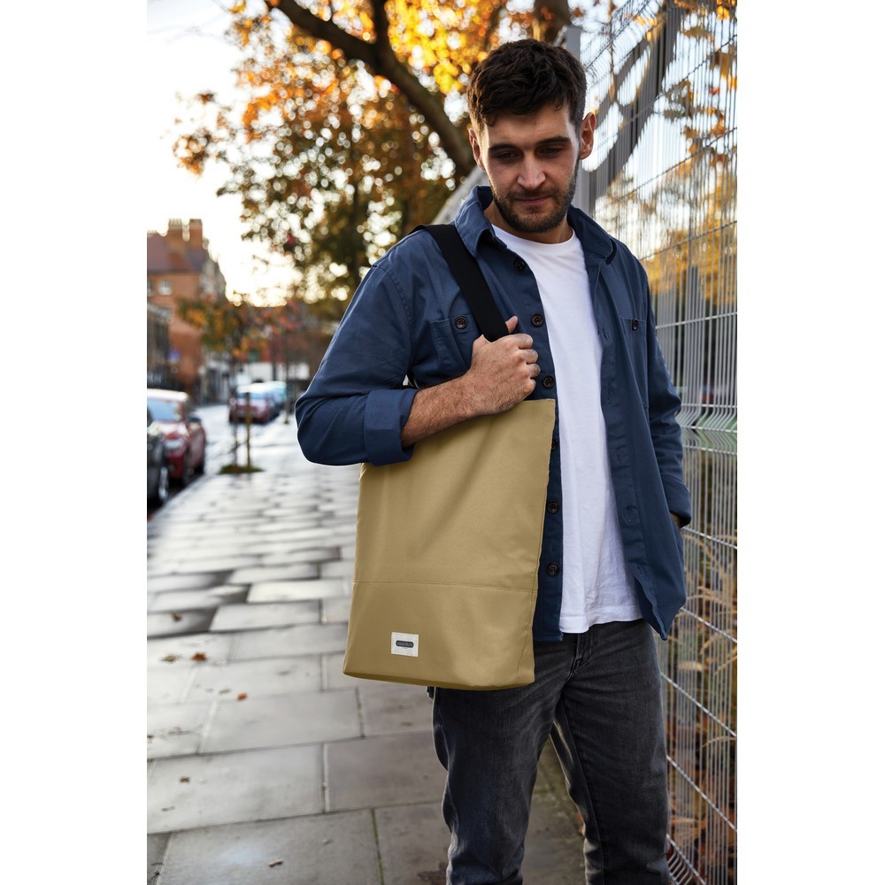 Torba termoizloacyjna Black+Blum z nadrukiem Twojego logo, materiał: rpet, kolor: clay Torba termoizloacyjna Black+Blum z nadrukiem Twojego logo, materiał: rpet, kolor: clay