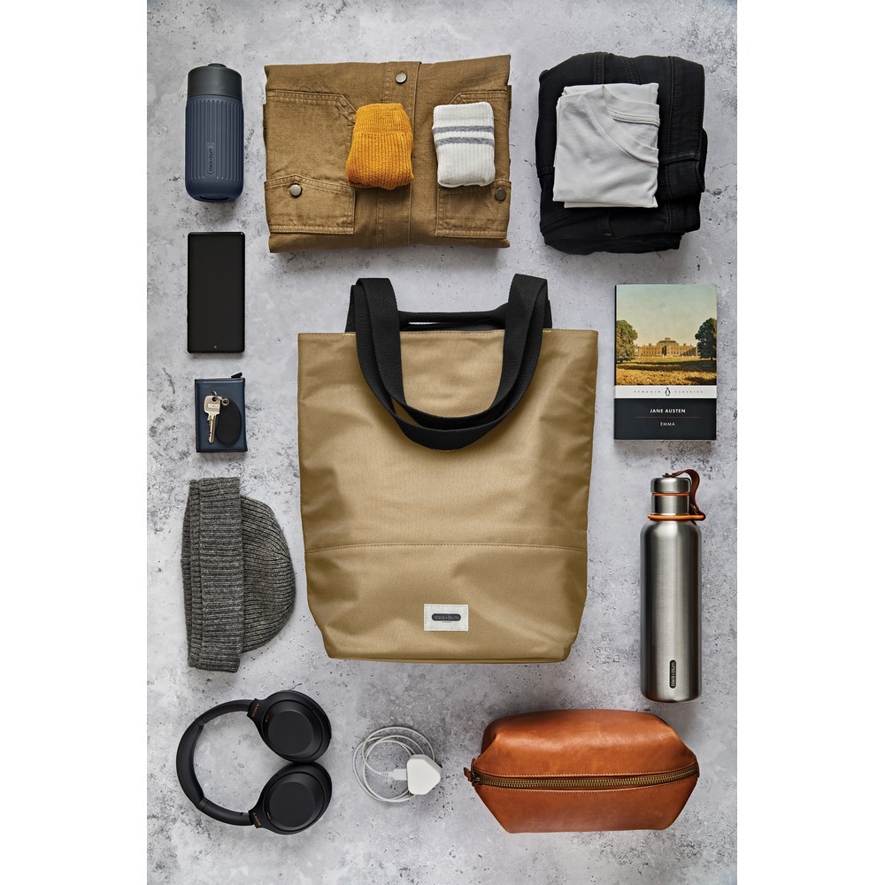 Torba termoizloacyjna Black+Blum z nadrukiem Twojego logo, materiał: rpet, kolor: clay Torba termoizloacyjna Black+Blum z nadrukiem Twojego logo, materiał: rpet, kolor: clay