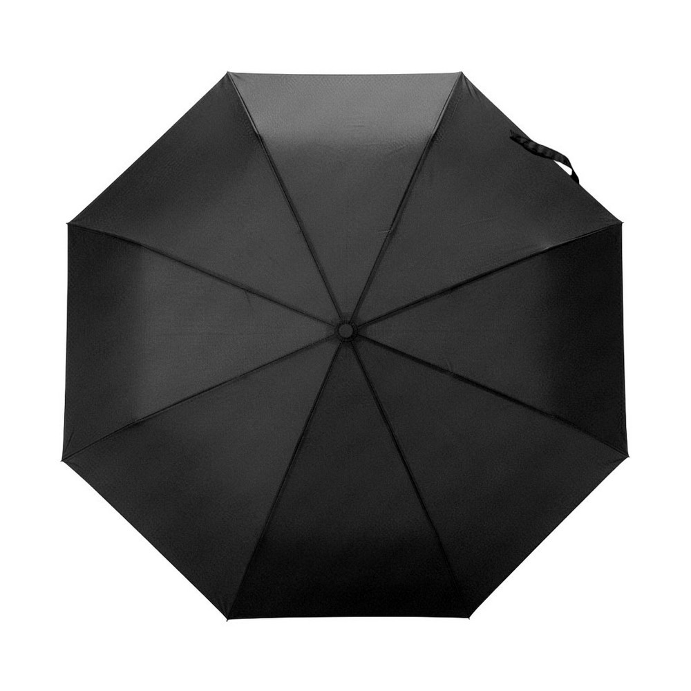 Bambusowy parasol automatyczny 21" AWARE™ RPET z nadrukiem Twojego logo, materiał: metal, rpet, kolor: czarny Bambusowy parasol automatyczny 21" AWARE™ RPET z nadrukiem Twojego logo, materiał: metal, rpet, kolor: czarny