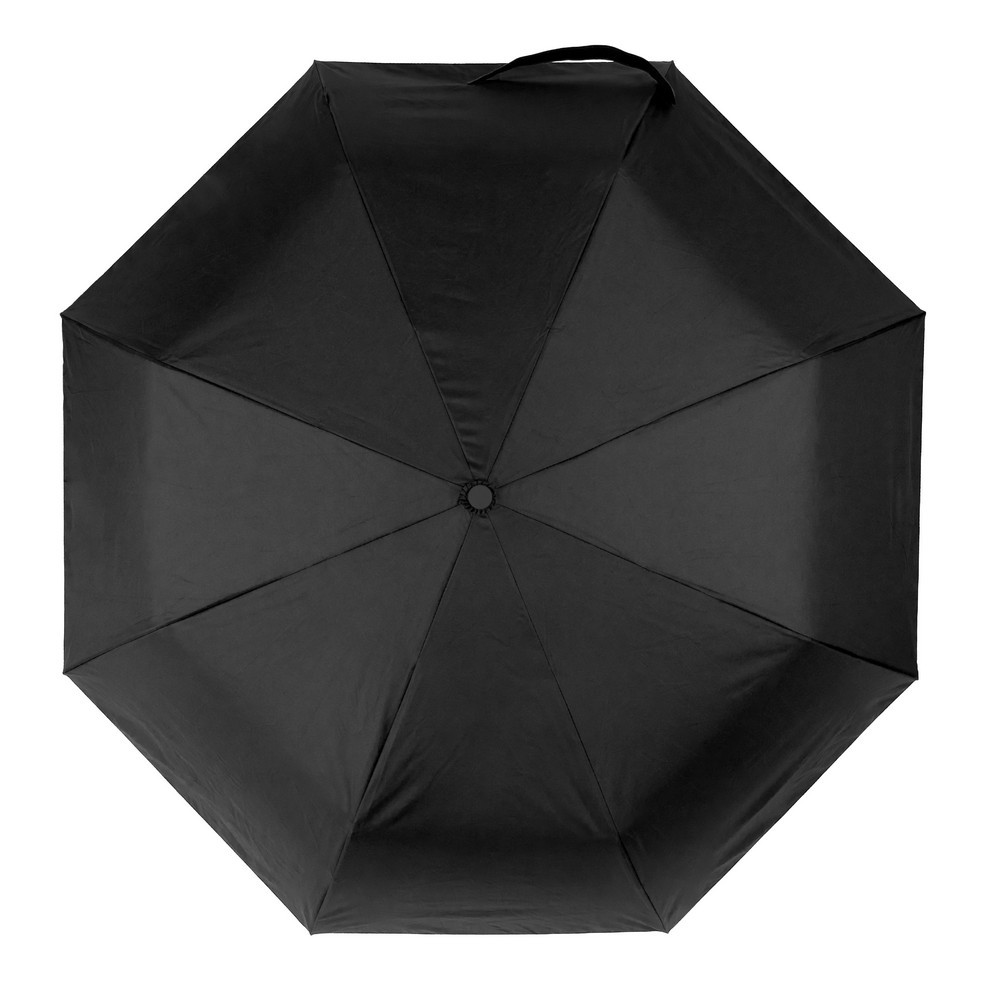 Mały parasol automatyczny 21" Kaycey AWARE™ RPET z nadrukiem Twojego logo, materiał: włókno szklane, rpet, kolor: czarny Mały parasol automatyczny 21" Kaycey AWARE™ RPET z nadrukiem Twojego logo, materiał: włókno szklane, rpet, kolor: czarny
