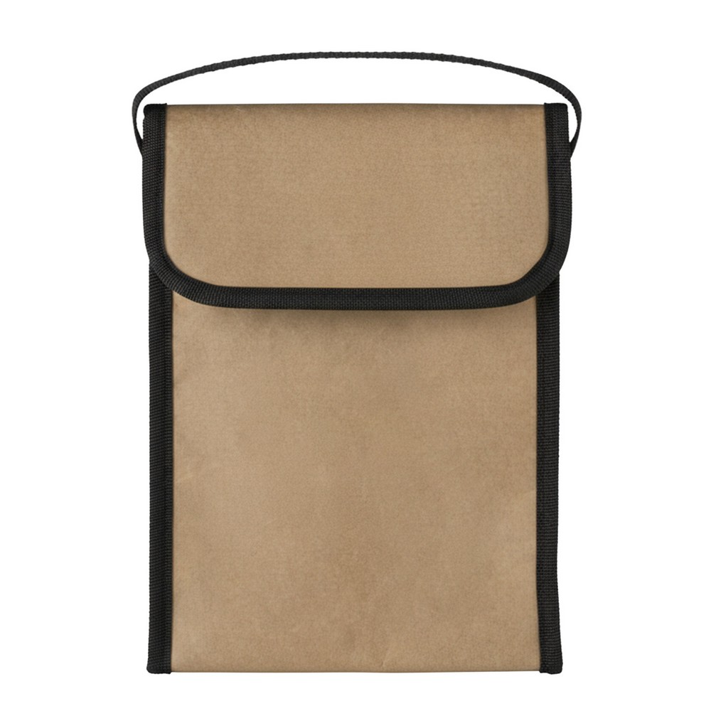 Torba termoizolacyjna z papieru z nadrukiem Twojego logo, materiał: papier, kolor: brązowy Torba termoizolacyjna z papieru z nadrukiem Twojego logo, materiał: papier, kolor: brązowy