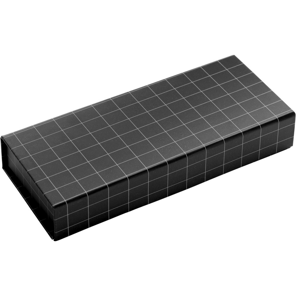 Zestaw piśmienniczy, długopis i pióro kulkowe z nadrukiem Twojego logo, materiał: metal, karton, eva, kolor: czarny Zestaw piśmienniczy, długopis i pióro kulkowe z nadrukiem Twojego logo, materiał: metal, karton, eva, kolor: czarny