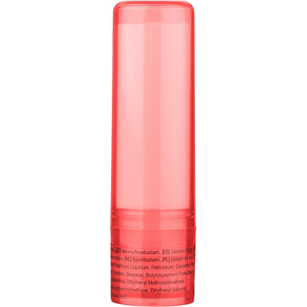 Pomadka ochronna z nadrukiem Twojego logo, materiał: plastik, kolor: czerwony Pomadka ochronna z nadrukiem Twojego logo, materiał: plastik, kolor: czerwony