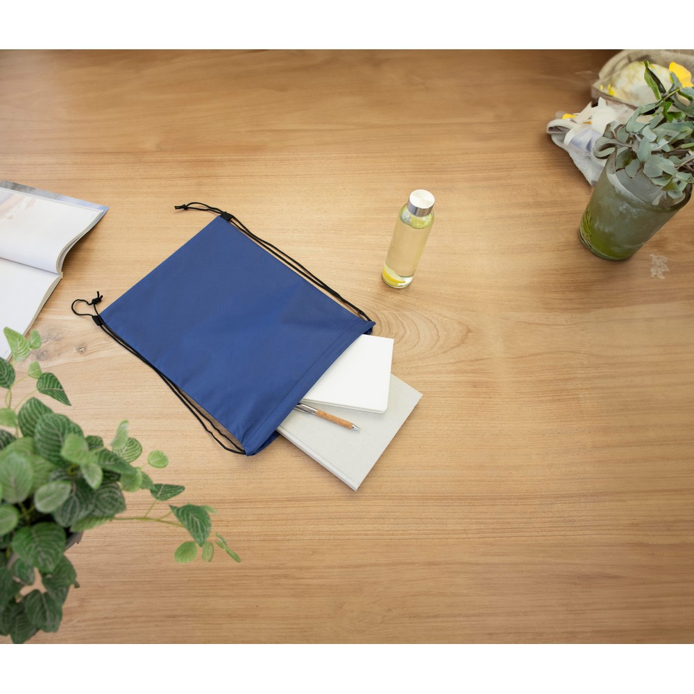 Chusteczki nawilżane z nadrukiem Twojego logo, materiał: non-woven, kolor: niebieski Chusteczki nawilżane z nadrukiem Twojego logo, materiał: non-woven, kolor: niebieski