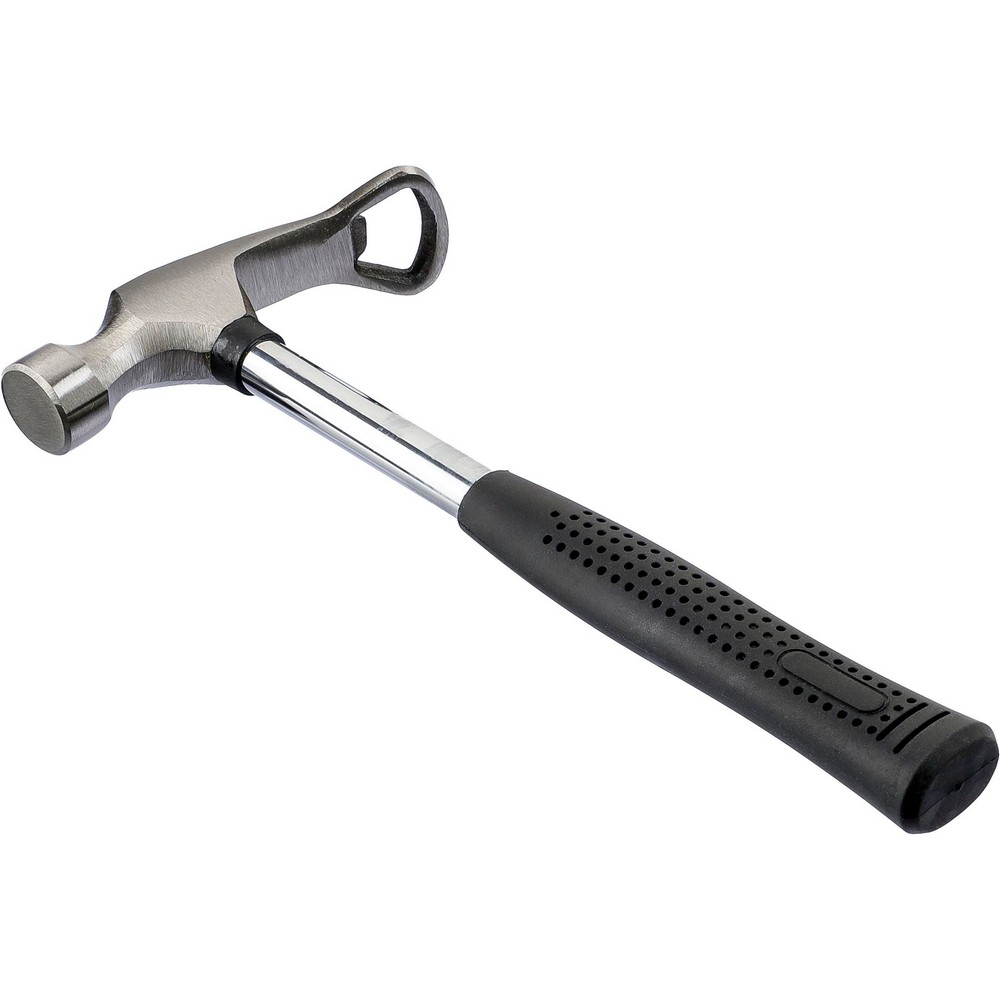 Młotek, otwieracz do butelek z nadrukiem Twojego logo, materiał: pvc, stal węglowa, stal, kolor: srebrny Młotek, otwieracz do butelek z nadrukiem Twojego logo, materiał: pvc, stal węglowa, stal, kolor: srebrny