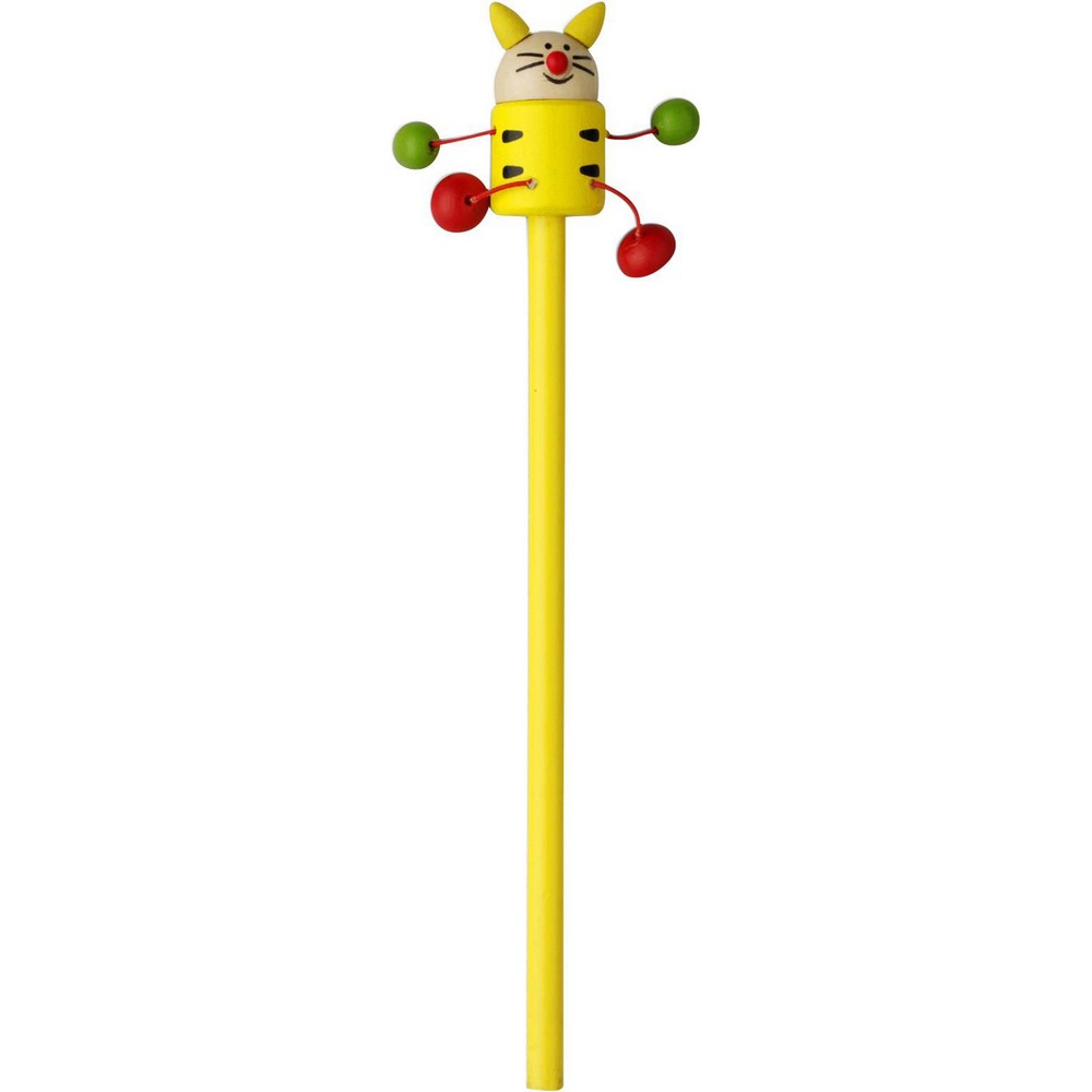 Ołówek "zwierzątka" z nadrukiem Twojego logo, materiał: drewno, nylon, kolor: neutralny Ołówek "zwierzątka" z nadrukiem Twojego logo, materiał: drewno, nylon, kolor: neutralny