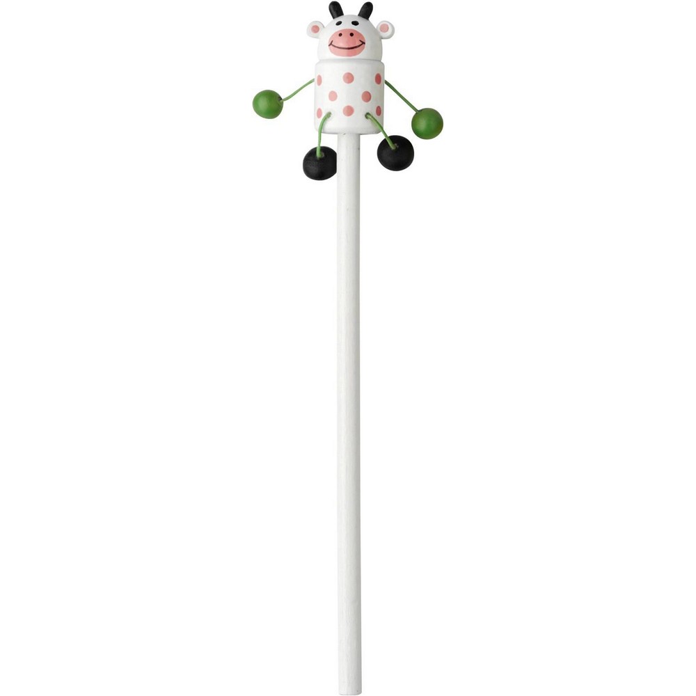 Ołówek "zwierzątka" z nadrukiem Twojego logo, materiał: drewno, nylon, kolor: neutralny Ołówek "zwierzątka" z nadrukiem Twojego logo, materiał: drewno, nylon, kolor: neutralny