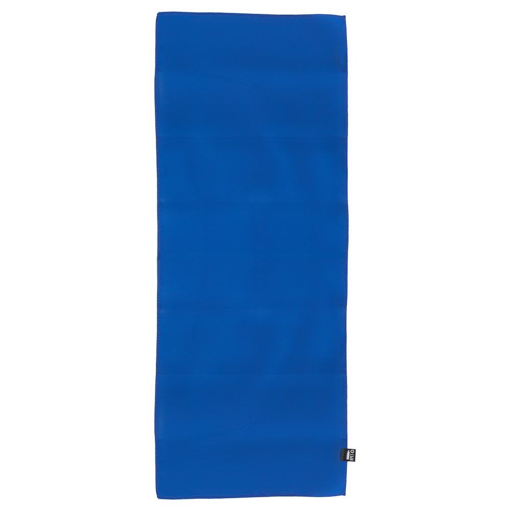 Ręcznik RPET z nadrukiem Twojego logo, materiał: pp, rpet, kolor: niebieski Ręcznik RPET z nadrukiem Twojego logo, materiał: pp, rpet, kolor: niebieski