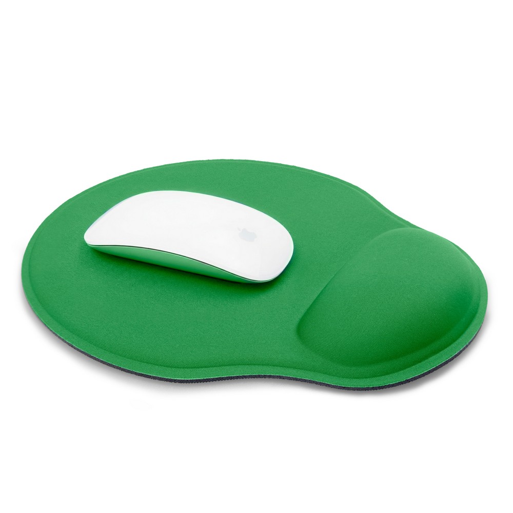 Podkładka pod mysz | Dario z nadrukiem Twojego logo, materiał: poliester, kolor: zielony Podkładka pod mysz | Dario z nadrukiem Twojego logo, materiał: poliester, kolor: zielony