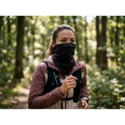 Osłona na twarz i szyję, komin | Oskarine z nadrukiem Twojego logo, materiał: poliester, kolor: czarny