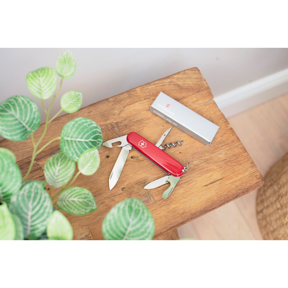 Narzędzie wielofunkcyjne Victorinox Spartan z nadrukiem Twojego logo, materiał: metal, stal nierdzewna, stal, kolor: czerwony Narzędzie wielofunkcyjne Victorinox Spartan z nadrukiem Twojego logo, materiał: metal, stal nierdzewna, stal, kolor: czerwony