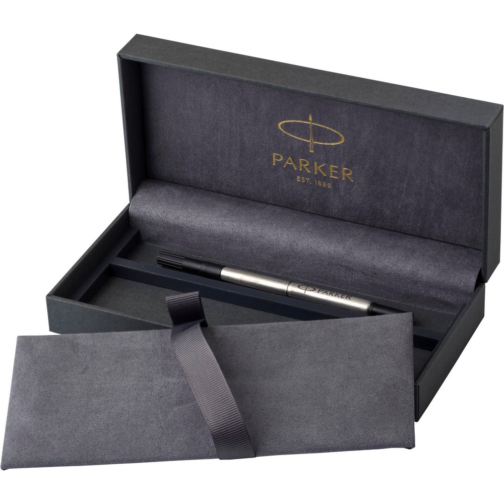 Pióro kulkowe Parker Sonnet z nadrukiem Twojego logo, materiał: metal, stal nierdzewna, stal, kolor: srebrny Pióro kulkowe Parker Sonnet z nadrukiem Twojego logo, materiał: metal, stal nierdzewna, stal, kolor: srebrny