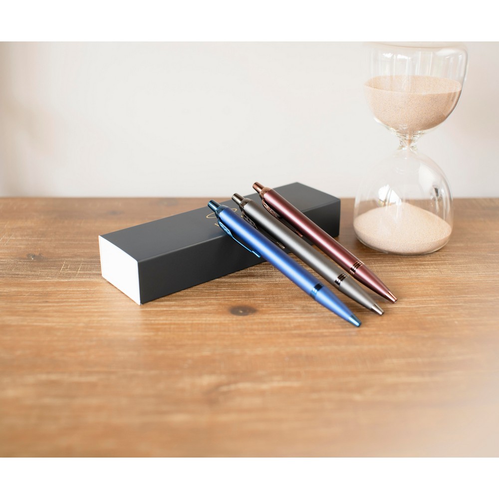 Długopis Parker IM Monochrome PVD z nadrukiem Twojego logo, materiał: metal, kolor: burgund Długopis Parker IM Monochrome PVD z nadrukiem Twojego logo, materiał: metal, kolor: burgund