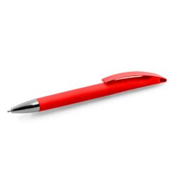 Długopis | Noxaro z nadrukiem Twojego logo, materiał: plastik, aluminium, kolor: czerwony