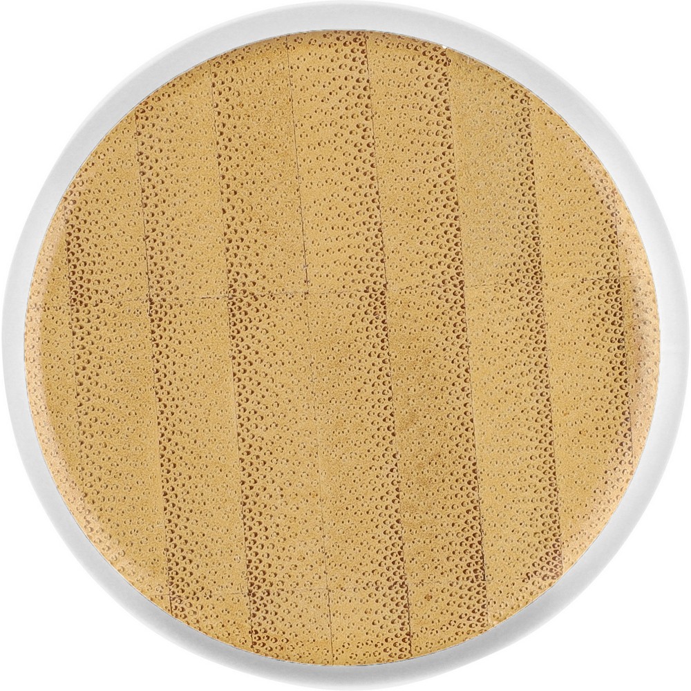 Szklana butelka 500 ml z nadrukiem Twojego logo, materiał: bambus, pp, szkło, kolor: neutralny Szklana butelka 500 ml z nadrukiem Twojego logo, materiał: bambus, pp, szkło, kolor: neutralny