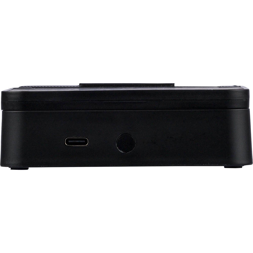 Ładowarka bezprzewodowa 15W z nadrukiem Twojego logo, materiał: metal, plastik, pu, kolor: czarny Ładowarka bezprzewodowa 15W z nadrukiem Twojego logo, materiał: metal, plastik, pu, kolor: czarny