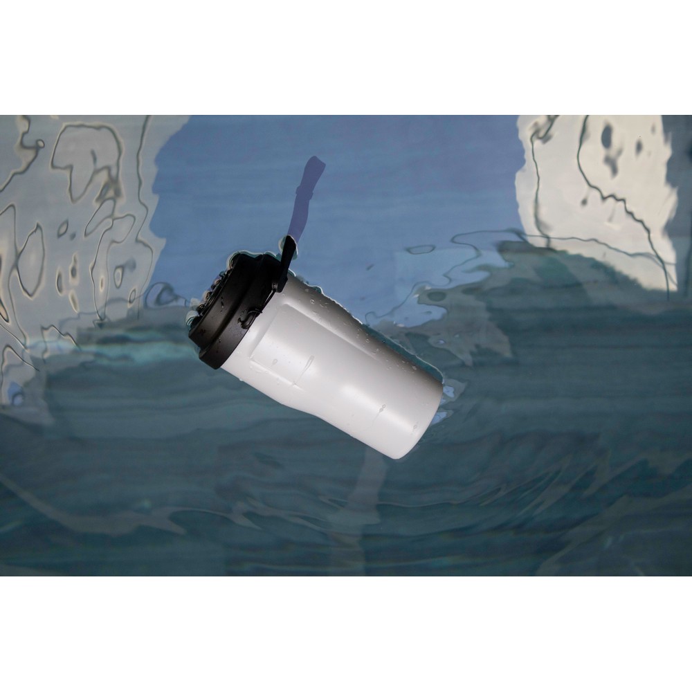 Kubek termiczny 510 ml BrandCharger Posh Café z nadrukiem Twojego logo, materiał: stal nierdzewna, stal, kolor: biały Kubek termiczny 510 ml BrandCharger Posh Café z nadrukiem Twojego logo, materiał: stal nierdzewna, stal, kolor: biały