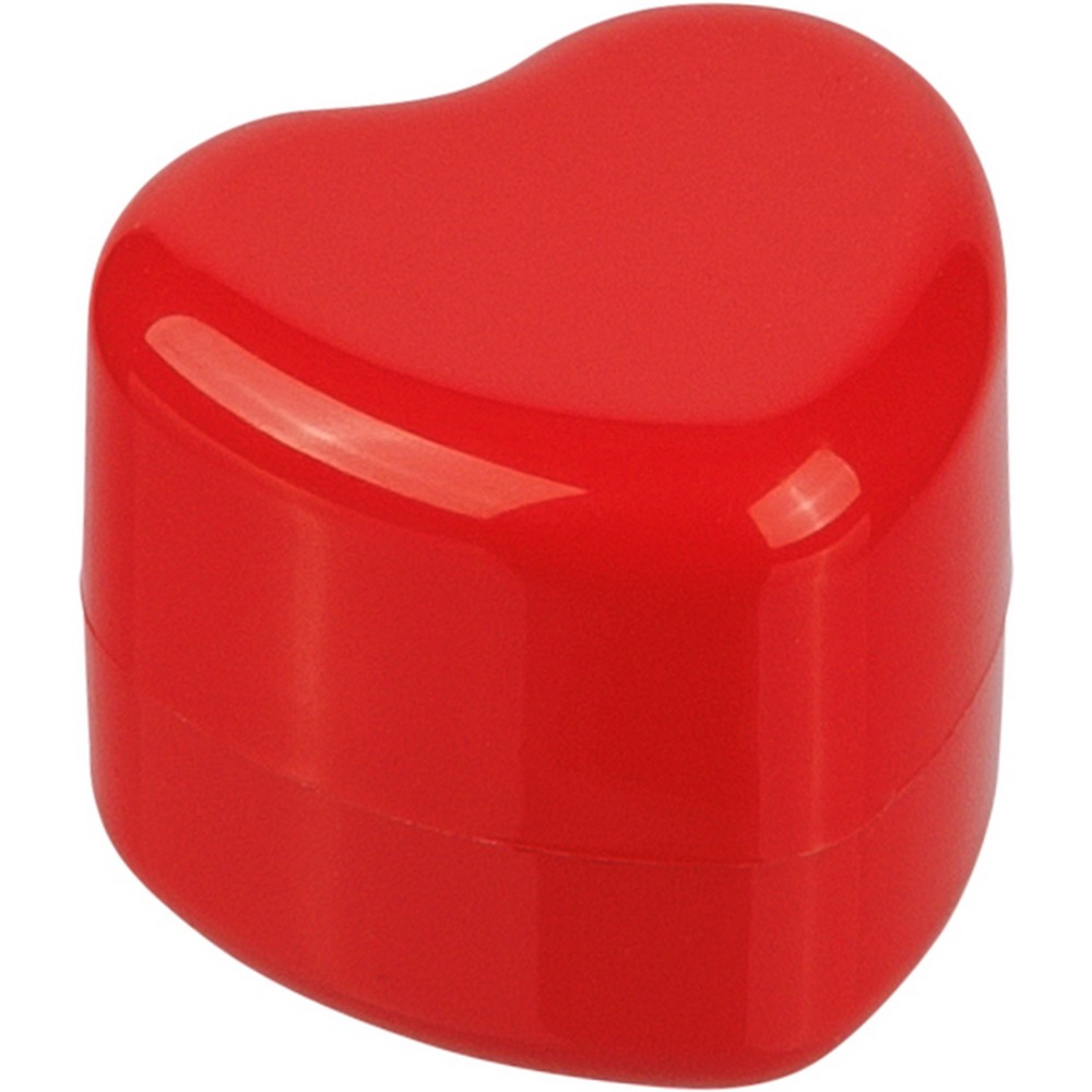 Balsam do ust z nadrukiem Twojego logo, materiał: pp, kolor: czerwony Balsam do ust z nadrukiem Twojego logo, materiał: pp, kolor: czerwony