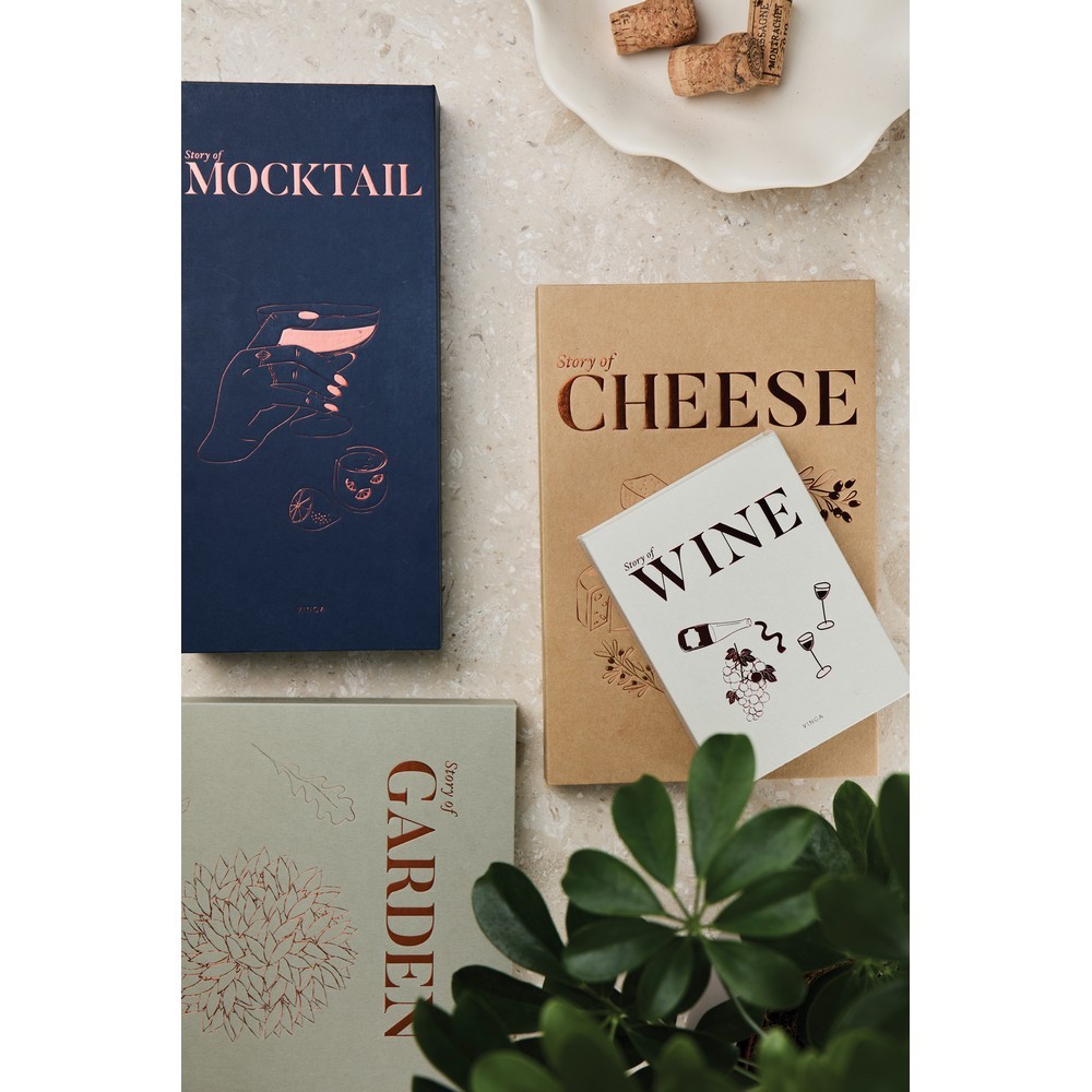 Zestaw akcesoriów barmańskich VINGA Story of Mocktail z nadrukiem Twojego logo, materiał: drewno, stal nierdzewna, stal, kolor: niebieski Zestaw akcesoriów barmańskich VINGA Story of Mocktail z nadrukiem Twojego logo, materiał: drewno, stal nierdzewna, stal, kolor: niebieski