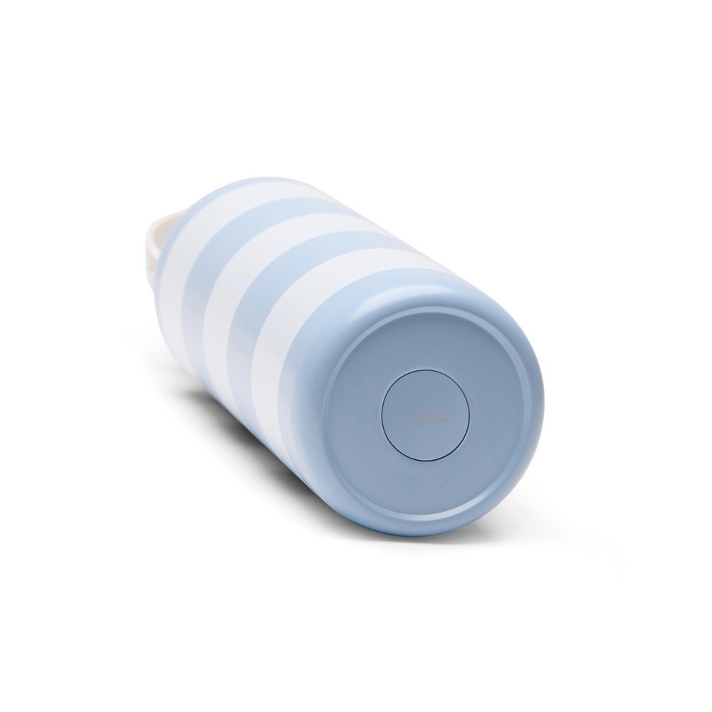Butelka termiczna 600 ml VINGA Lagoa z nadrukiem Twojego logo, materiał: pp, stal nierdzewna, stal, kolor: light blue, white Butelka termiczna 600 ml VINGA Lagoa z nadrukiem Twojego logo, materiał: pp, stal nierdzewna, stal, kolor: light blue, white