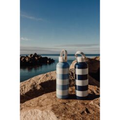 Butelka termiczna 600 ml VINGA Lagoa z nadrukiem Twojego logo, materiał: pp, stal nierdzewna, stal, kolor: light blue, white