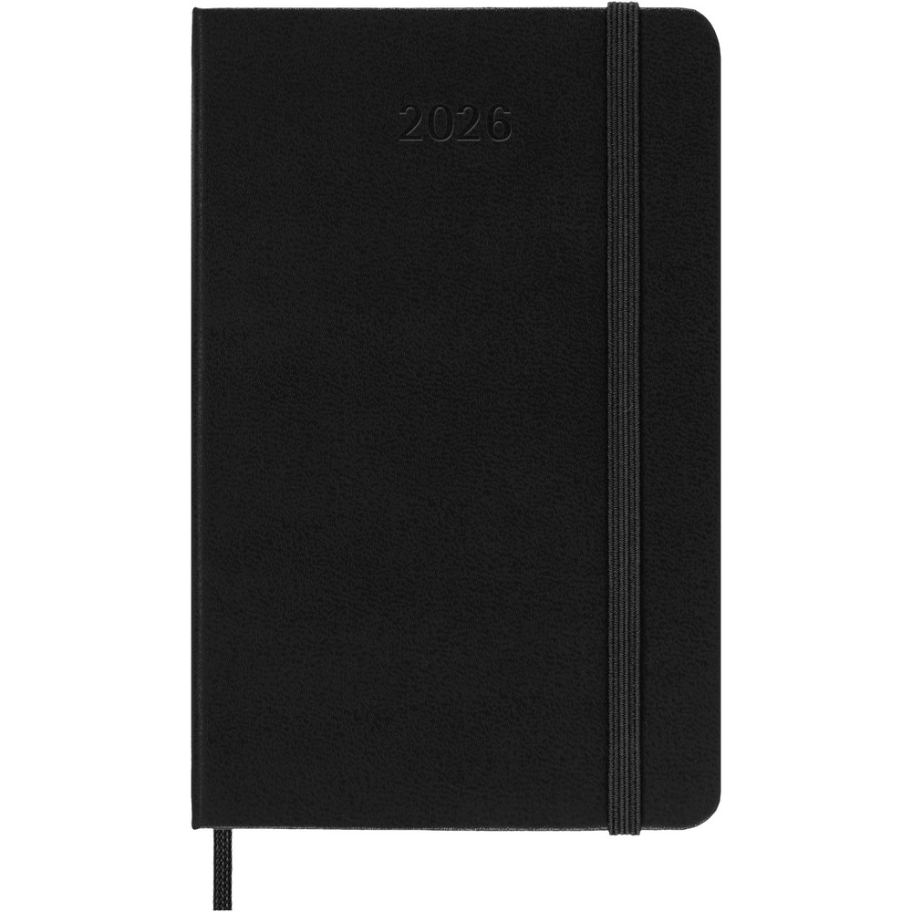 Kalendarz MOLESKINE z nadrukiem Twojego logo, materiał: papier, pp, kolor: czarny Kalendarz MOLESKINE z nadrukiem Twojego logo, materiał: papier, pp, kolor: czarny