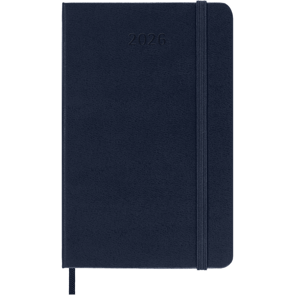 Kalendarz MOLESKINE z nadrukiem Twojego logo, materiał: papier, pp, kolor: ciemnoniebieski Kalendarz MOLESKINE z nadrukiem Twojego logo, materiał: papier, pp, kolor: ciemnoniebieski