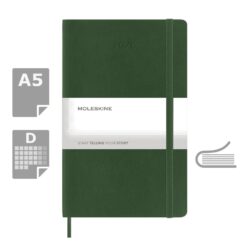 Kalendarz MOLESKINE z nadrukiem Twojego logo, materiał: pu, papier, kolor: khaki