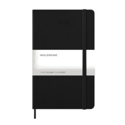 Kalendarz MOLESKINE z nadrukiem Twojego logo, materiał: papier, pp, kolor: czarny
